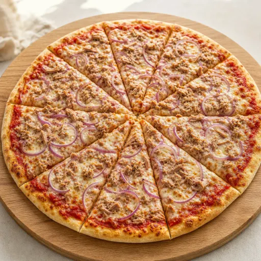 Tonno Cipolla, mit Thunfisch, Käse und Zwiebeln - Bella Casa Datteln