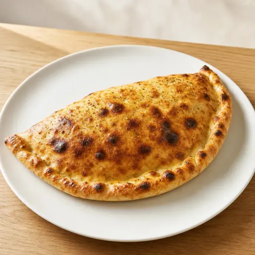 Calzone Bomba, Sauce Hollandaise, Schinken, Spargel, Hähnchenbruststreifen - Bella Casa Datteln