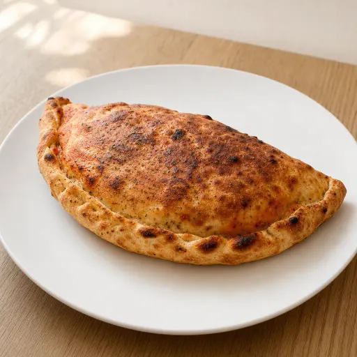 Calzone Toscana, Schinken, Champignons, Salami, Thunfisch - Bella Casa Datteln
