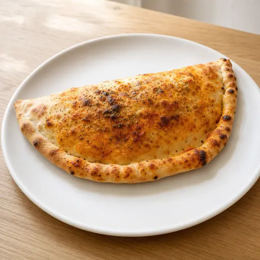 Calzone Venezia, Schinken, Salami, Champignons - Bella Casa Datteln