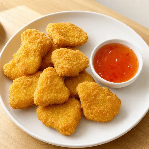 Chicken Nuggets 6 Stk., mit Dip (süß-sauer) - Bella Casa Datteln