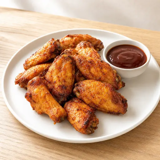 Chicken Wings 6 Stk., mit Dip (Barbecue) - Bella Casa Datteln