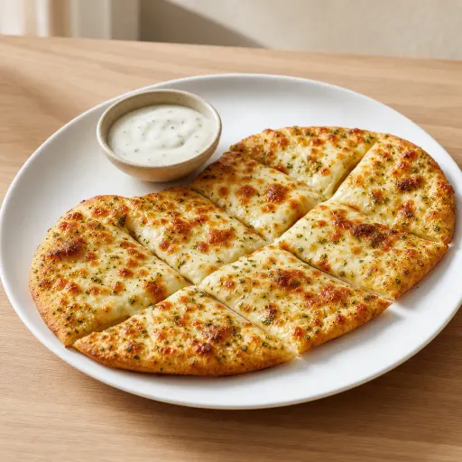 Pizzabrot, mit Kräutercreme und Aioli - Bella Casa Datteln