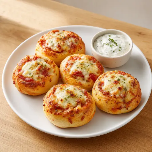 6 versch. gefüllte Pizzabrötchen - Bella Casa Datteln