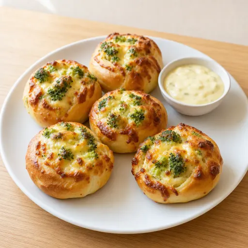 Broccolibrötchen (5 Stk.), mit Broccoli, Sauce Hollandaise - Bella Casa Datteln