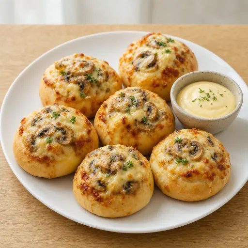 Champignonsbrötchen (5 Stk.), Champignons, Sauce Hollandaise - Bella Casa Datteln