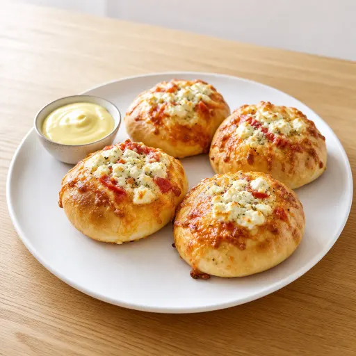 Schafskäsebrötchen (5 Stk.), mit Schafskäse, Sauce Hollandaise - Bella Casa Datteln