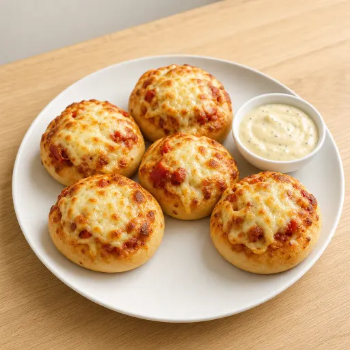 Schinkenbrötchen (5 Stk.), mit Käse und Remoulade - Bella Casa Datteln