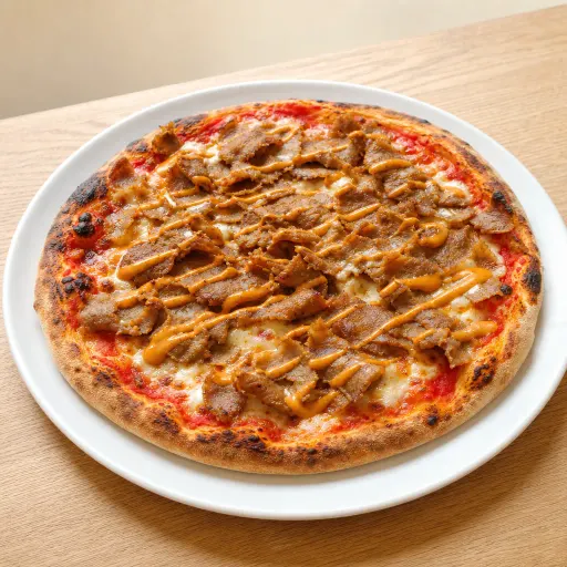 Döner alla Layel, Dönerfleisch, Mexican-Inferno-Sauce - Bella Casa Datteln