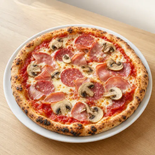 Gino, Salami, Schinken, Champignons - Bella Casa Datteln