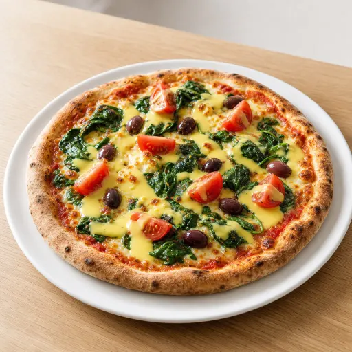 La Sandra, Spinat, Sauce Hollandaise, frische Tomaten, Oliven - Bella Casa Datteln