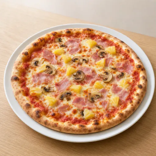 San Marino, Schinken, Champignons, Ananas - Bella Casa Datteln