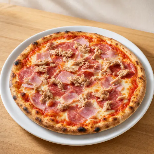 Thunfisch Spezial, Thunfisch, Salami, Schinken - Bella Casa Datteln