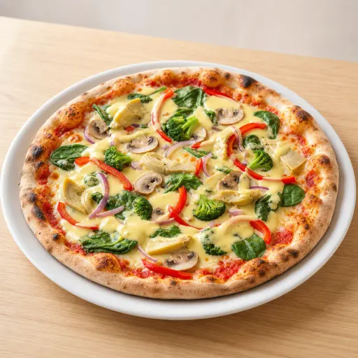 Vegetaria Hollandaise, Sauce Hollandaise, Spinat, Broccoli, Champignons, Paprika, Zwiebeln, Artischocken - Bella Casa Datteln