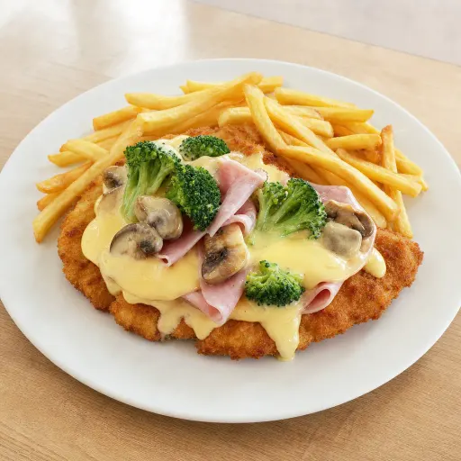 Hollandaise Spezial, Champignons, Broccoli, Schinken, Sauce Hollandaise - Bella Casa Datteln